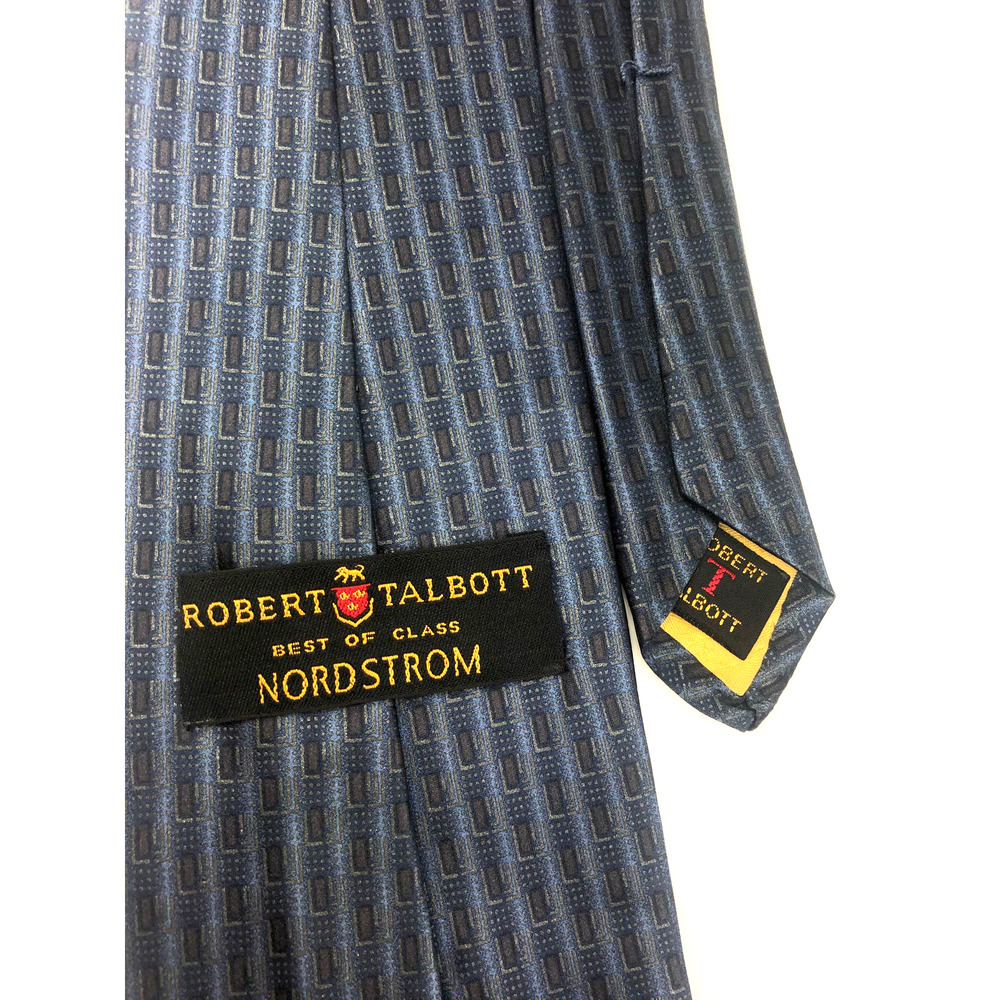 ROBERT TALBOTT "Best of Class" Blue and Black Tie